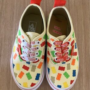 NWT Vans x Haribo Kids Elastic Lace Slip Ons size 11